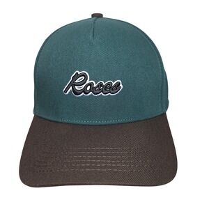 NWT Portland Gear Roses Snapback Hat Green Brown Two Tone‎ Adjustable Cap NEW